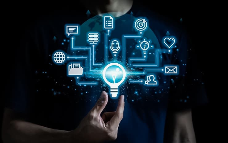 Cyber security concept